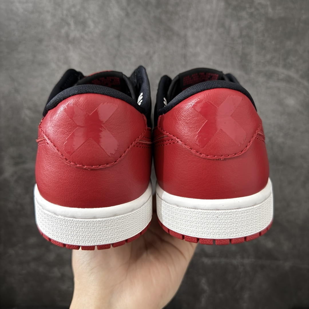 图片[4]-【PK纯原版】Nike AIR JORDAN I RETRO LOW OG AJ1乔1低帮休闲板鞋 后跟XX 同步官方配色 升级原楦原档案数据开发纸版楦型 采用原厂纳帕头层皮革鞋面材质 全新底模完美品相清洁度及喷漆效果 货号：IW6276 001 尺码：40-47.5-选品中心