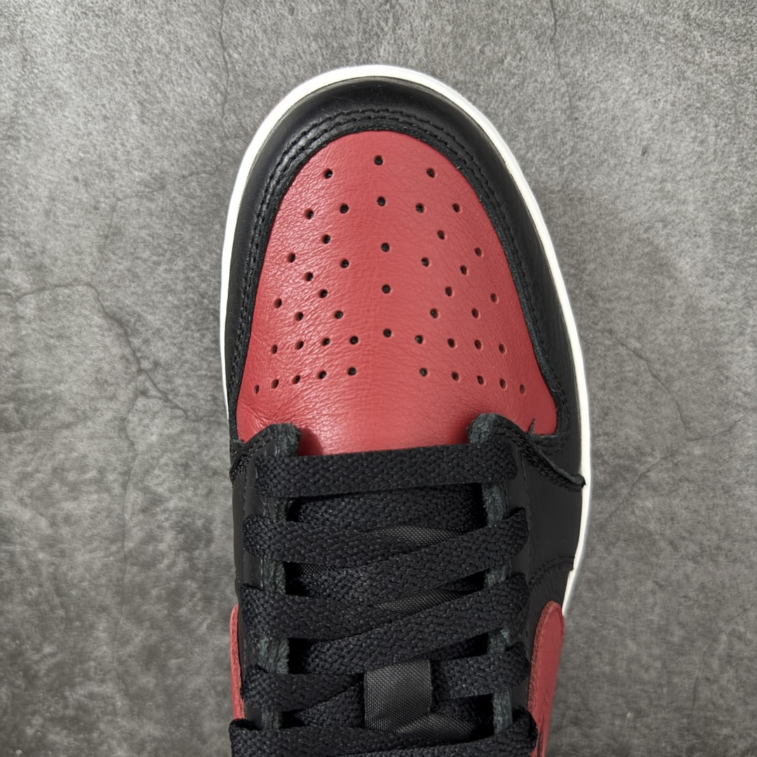 图片[5]-【PK纯原版】Nike AIR JORDAN I RETRO LOW OG AJ1乔1低帮休闲板鞋 后跟XX 同步官方配色 升级原楦原档案数据开发纸版楦型 采用原厂纳帕头层皮革鞋面材质 全新底模完美品相清洁度及喷漆效果 货号：IW6276 001 尺码：40-47.5-选品中心