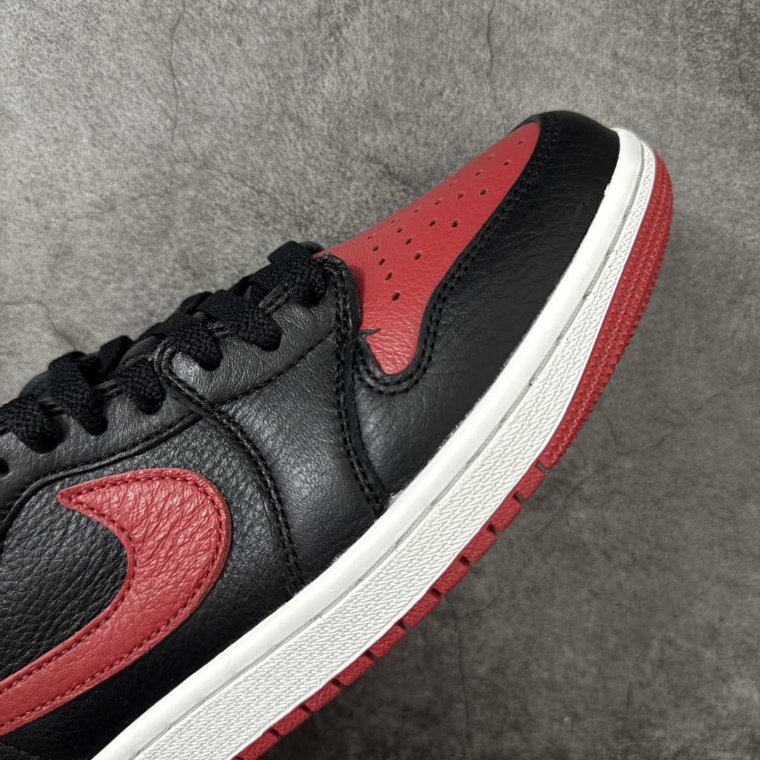 图片[6]-【PK纯原版】Nike AIR JORDAN I RETRO LOW OG AJ1乔1低帮休闲板鞋 后跟XX 同步官方配色 升级原楦原档案数据开发纸版楦型 采用原厂纳帕头层皮革鞋面材质 全新底模完美品相清洁度及喷漆效果 货号：IW6276 001 尺码：40-47.5-选品中心