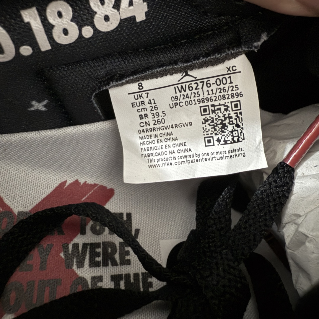 图片[7]-【PK纯原版】Nike AIR JORDAN I RETRO LOW OG AJ1乔1低帮休闲板鞋 后跟XX 同步官方配色 升级原楦原档案数据开发纸版楦型 采用原厂纳帕头层皮革鞋面材质 全新底模完美品相清洁度及喷漆效果 货号：IW6276 001 尺码：40-47.5-选品中心