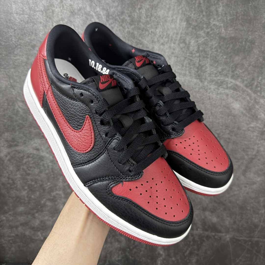 【PK纯原版】Nike AIR JORDAN I RETRO LOW OG AJ1乔1低帮休闲板鞋 后跟XX 同步官方配色 升级原楦原档案数据开发纸版楦型 采用原厂纳帕头层皮革鞋面材质 全新底模完美品相清洁度及喷漆效果 货号：IW6276 001 尺码：40-47.5-选品中心