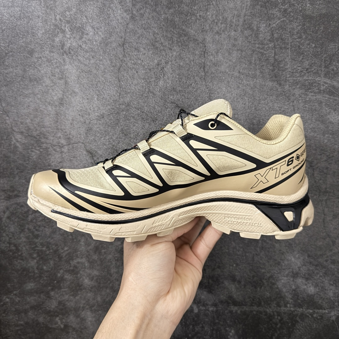 图片[2]-【外贸S版】 Salomon XT-6 GTX 防水款新配色 萨洛蒙复古潮流户外机能登山跑鞋 474455 此版实测试不防水 纯原外贸平台特供订单 最大做到46码 真尺码带半码 全套原纸板楦头开发 原汁原味完美版型 原档数据独家私模五层组合大底 原装Ortholite轻量化鞋垫 原厂TPU锁扣 进口港宝加持 后跟自然饱满 还原公司包裹性 尺码：36 36.5 37.5 38 38.5 39 40 40.5 41 42 42.5 43 44 44.5 45 46-选品中心