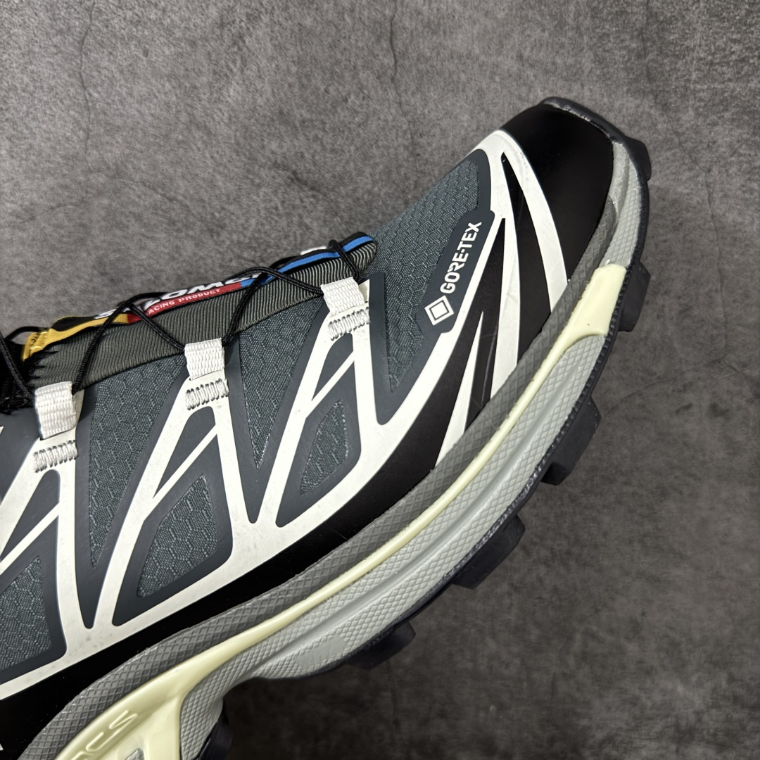 图片[6]-【外贸S版】 Salomon XT-6 GTX 防水款新配色 萨洛蒙复古潮流户外机能登山跑鞋 475813 此版实测试不防水 纯原外贸平台特供订单 最大做到46码 真尺码带半码 全套原纸板楦头开发 原汁原味完美版型 原档数据独家私模五层组合大底 原装Ortholite轻量化鞋垫 原厂TPU锁扣 进口港宝加持 后跟自然饱满 还原公司包裹性 尺码：36 36.5 37.5 38 38.5 39 40 40.5 41 42 42.5 43 44 44.5 45 46-选品中心