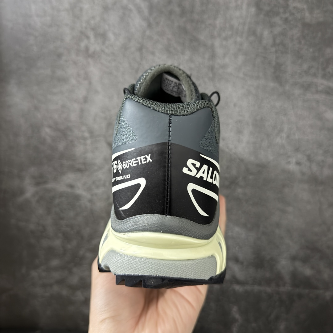 图片[4]-【外贸S版】 Salomon XT-6 GTX 防水款新配色 萨洛蒙复古潮流户外机能登山跑鞋 475813 此版实测试不防水 纯原外贸平台特供订单 最大做到46码 真尺码带半码 全套原纸板楦头开发 原汁原味完美版型 原档数据独家私模五层组合大底 原装Ortholite轻量化鞋垫 原厂TPU锁扣 进口港宝加持 后跟自然饱满 还原公司包裹性 尺码：36 36.5 37.5 38 38.5 39 40 40.5 41 42 42.5 43 44 44.5 45 46-选品中心