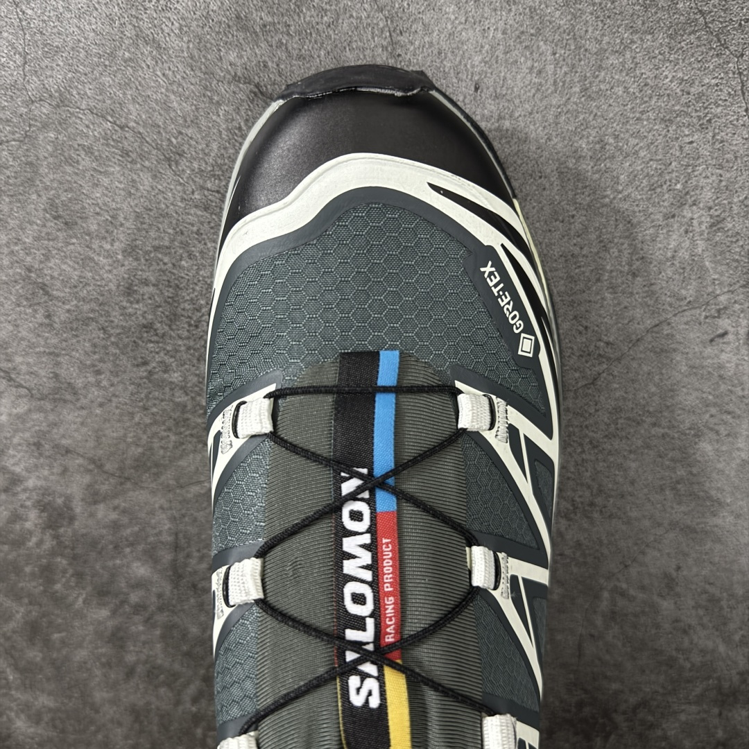 图片[5]-【外贸S版】 Salomon XT-6 GTX 防水款新配色 萨洛蒙复古潮流户外机能登山跑鞋 475813 此版实测试不防水 纯原外贸平台特供订单 最大做到46码 真尺码带半码 全套原纸板楦头开发 原汁原味完美版型 原档数据独家私模五层组合大底 原装Ortholite轻量化鞋垫 原厂TPU锁扣 进口港宝加持 后跟自然饱满 还原公司包裹性 尺码：36 36.5 37.5 38 38.5 39 40 40.5 41 42 42.5 43 44 44.5 45 46-选品中心