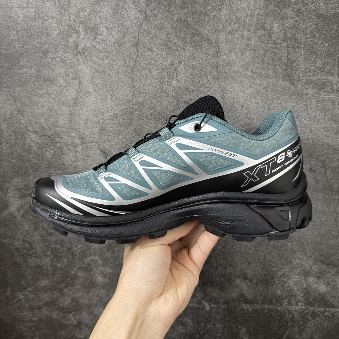 图片[2]-【外贸S版】 Salomon XT-6 GTX 防水款新配色 萨洛蒙复古潮流户外机能登山跑鞋 478615 此版实测试不防水 纯原外贸平台特供订单 最大做到46码 真尺码带半码 全套原纸板楦头开发 原汁原味完美版型 原档数据独家私模五层组合大底 原装Ortholite轻量化鞋垫 原厂TPU锁扣 进口港宝加持 后跟自然饱满 还原公司包裹性 尺码：36 36.5 37.5 38 38.5 39 40 40.5 41 42 42.5 43 44 44.5 45 46-选品中心
