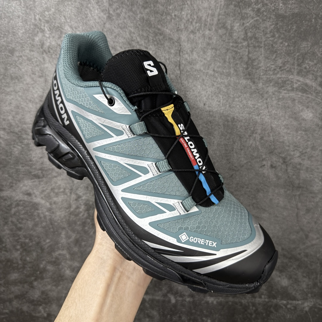 图片[3]-【外贸S版】 Salomon XT-6 GTX 防水款新配色 萨洛蒙复古潮流户外机能登山跑鞋 478615 此版实测试不防水 纯原外贸平台特供订单 最大做到46码 真尺码带半码 全套原纸板楦头开发 原汁原味完美版型 原档数据独家私模五层组合大底 原装Ortholite轻量化鞋垫 原厂TPU锁扣 进口港宝加持 后跟自然饱满 还原公司包裹性 尺码：36 36.5 37.5 38 38.5 39 40 40.5 41 42 42.5 43 44 44.5 45 46-选品中心