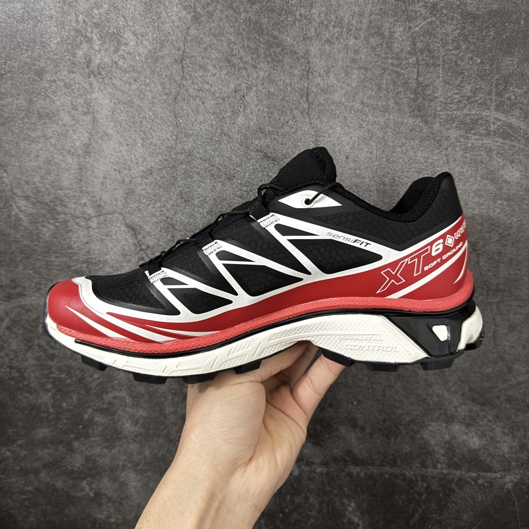 图片[2]-【外贸S版】 Salomon XT-6 GTX 防水款新配色 萨洛蒙复古潮流户外机能登山跑鞋 479749 此版实测试不防水 纯原外贸平台特供订单 最大做到46码 真尺码带半码 全套原纸板楦头开发 原汁原味完美版型 原档数据独家私模五层组合大底 原装Ortholite轻量化鞋垫 原厂TPU锁扣 进口港宝加持 后跟自然饱满 还原公司包裹性 尺码：36 36.5 37.5 38 38.5 39 40 40.5 41 42 42.5 43 44 44.5 45 46-选品中心