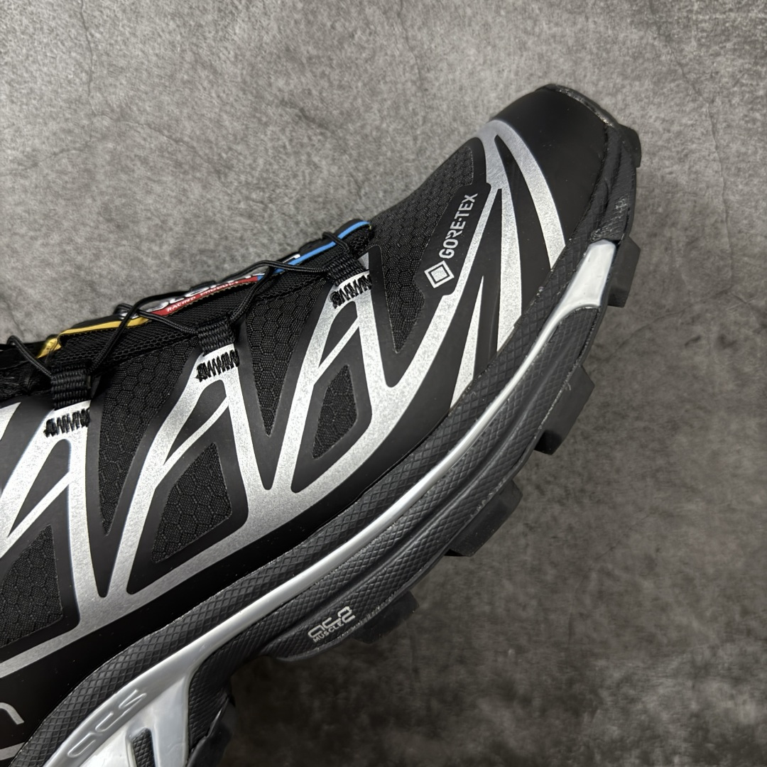 图片[6]-【外贸S版】 Salomon XT-6 GTX 防水款新配色 萨洛蒙复古潮流户外机能登山跑鞋 474506 此版实测试不防水 纯原外贸平台特供订单 最大做到46码 真尺码带半码 全套原纸板楦头开发 原汁原味完美版型 原档数据独家私模五层组合大底 原装Ortholite轻量化鞋垫 原厂TPU锁扣 进口港宝加持 后跟自然饱满 还原公司包裹性 尺码：36 36.5 37.5 38 38.5 39 40 40.5 41 42 42.5 43 44 44.5 45 46-选品中心