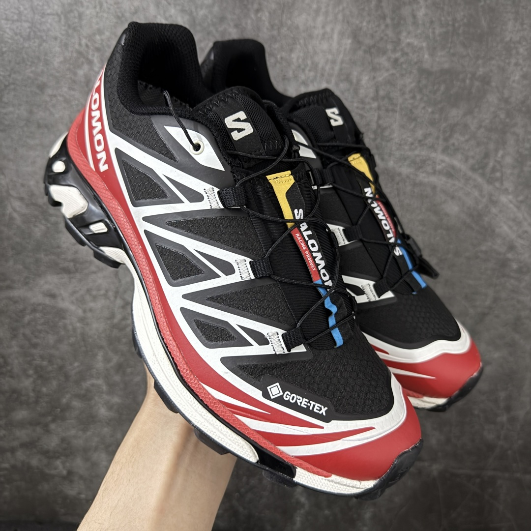图片[2]-【外贸S版】 Salomon XT-6 GTX 防水款新配色 萨洛蒙复古潮流户外机能登山跑鞋 474506 此版实测试不防水 纯原外贸平台特供订单 最大做到46码 真尺码带半码 全套原纸板楦头开发 原汁原味完美版型 原档数据独家私模五层组合大底 原装Ortholite轻量化鞋垫 原厂TPU锁扣 进口港宝加持 后跟自然饱满 还原公司包裹性 尺码：36 36.5 37.5 38 38.5 39 40 40.5 41 42 42.5 43 44 44.5 45 46-选品中心