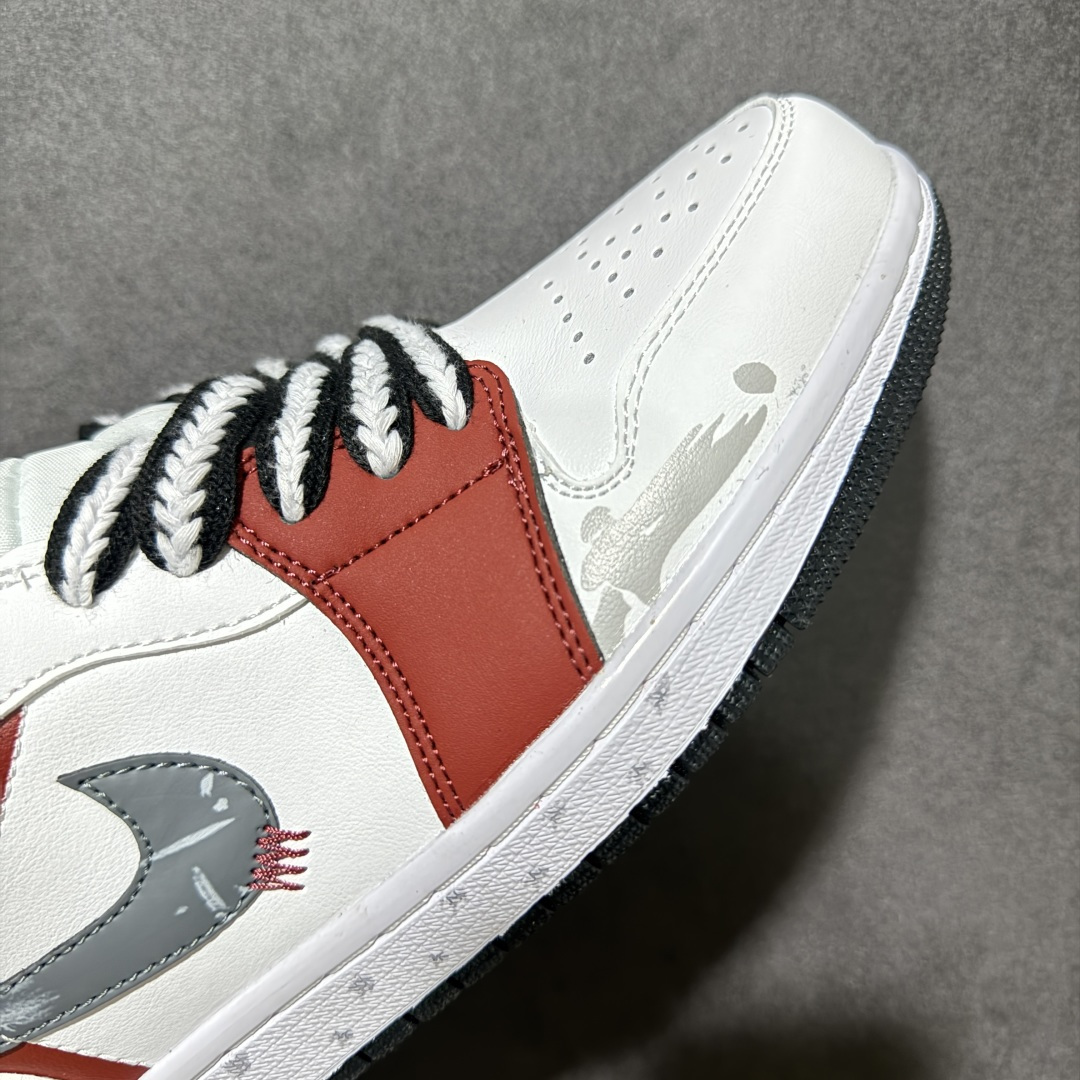 图片[7]-特价【GQ福利】【马年限定 DIY系列7色 】 Air Jordan 1 Low AJ1 乔1马年限定 步步生金 高端定制 低帮复古篮球鞋 #大厂纯原品质出货 超高清洁度 皮料切割干净无任何毛边 细节完美 尺码：36 36.5 37.5 38 38.5 39 40 40.5 41 42 42.5 43 44 44.5 45 货号：553558-132-选品中心
