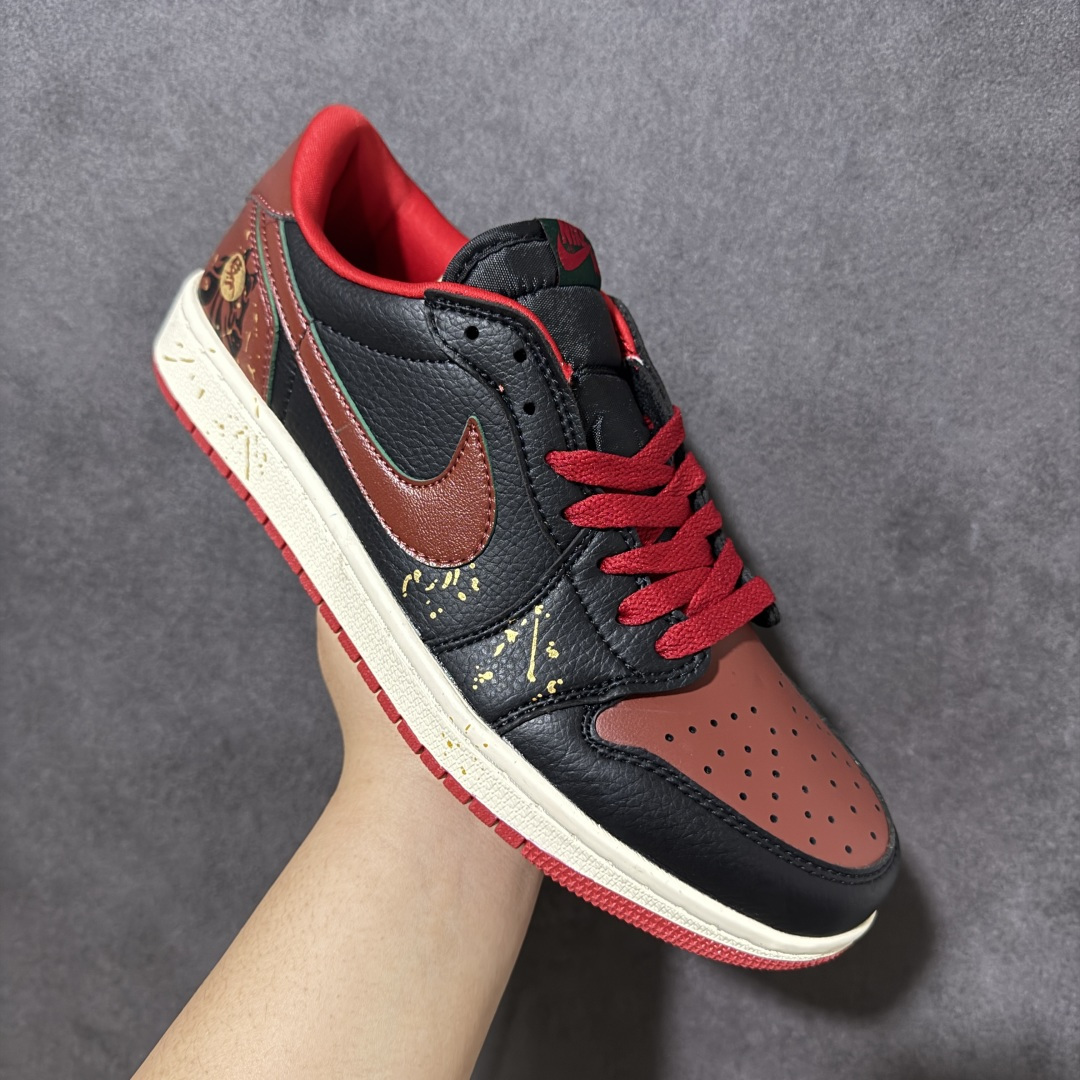 图片[3]-特价【GQ福利】【马年限定 DIY系列7色 】 Air Jordan 1 Low AJ1 乔1马年限定 步步生金 高端定制 低帮复古篮球鞋 #大厂纯原品质出货 超高清洁度 皮料切割干净无任何毛边 细节完美 尺码：36 36.5 37.5 38 38.5 39 40 40.5 41 42 42.5 43 44 44.5 45 货号：CZ0775-036-选品中心