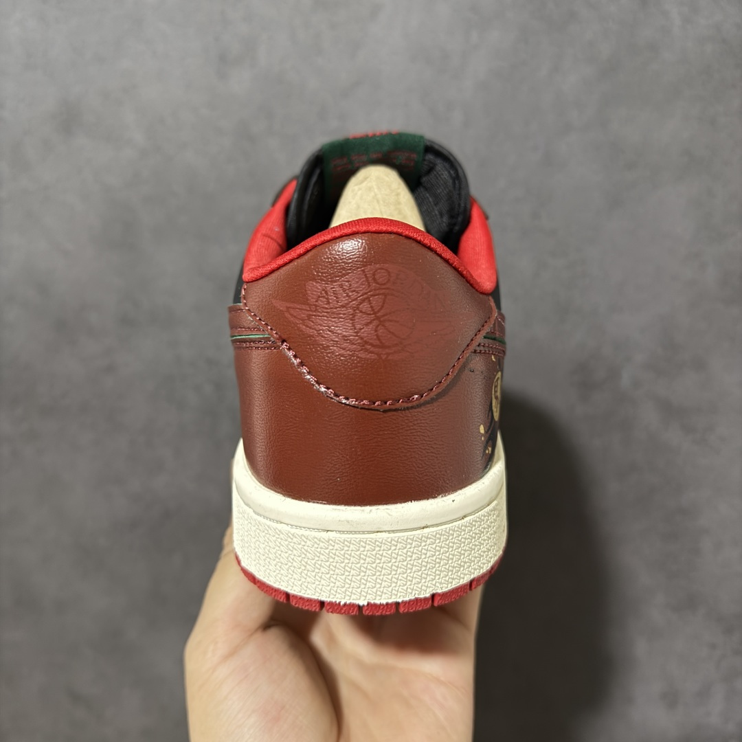 图片[4]-特价【GQ福利】【马年限定 DIY系列7色 】 Air Jordan 1 Low AJ1 乔1马年限定 步步生金 高端定制 低帮复古篮球鞋 #大厂纯原品质出货 超高清洁度 皮料切割干净无任何毛边 细节完美 尺码：36 36.5 37.5 38 38.5 39 40 40.5 41 42 42.5 43 44 44.5 45 货号：CZ0775-036-选品中心