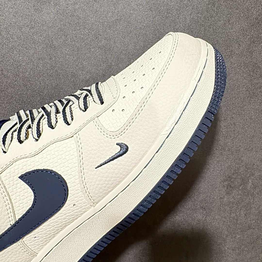 图片[7]-【定制版】Nike Air Force 1\’07 Low 米白藏蓝 空军一号低帮休闲板鞋  #原楦原纸板 纯正空军版型 内置全掌气垫  货号：FV3694-110 尺码：36 36.5 37.5 38 38.5 39 40 40.5 41 42 42.5 43 44 44.5 45-选品中心