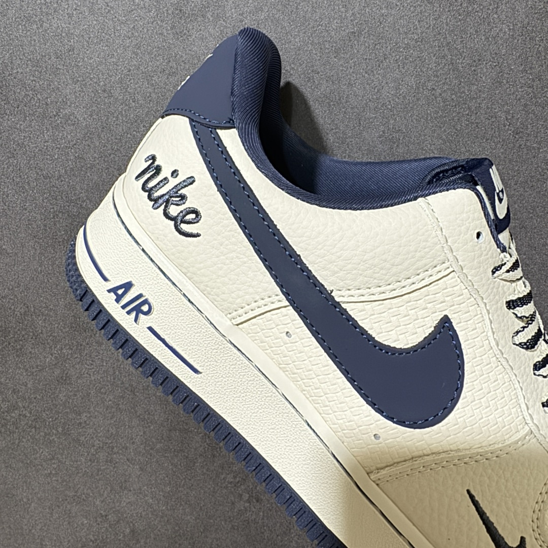 图片[8]-【定制版】Nike Air Force 1\’07 Low 米白藏蓝 空军一号低帮休闲板鞋  #原楦原纸板 纯正空军版型 内置全掌气垫  货号：FV3694-110 尺码：36 36.5 37.5 38 38.5 39 40 40.5 41 42 42.5 43 44 44.5 45-选品中心