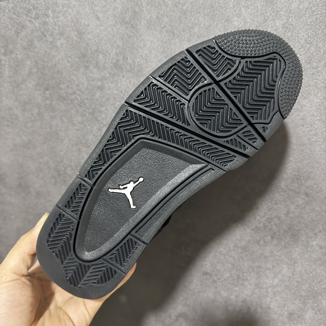 图片[9]-【公司级】Air Jordan AJ4 Retro 黑猫 CU1110-010 原厂头层皮料 全新升级改良 原鞋原楦原纸板同源开发 完美呈现乔4的版型 内侧正确双色网格 还原细节 正确气垫颜色 正确网格工艺 正确拉帮工艺 全鞋原装材料制作 原档案原模具打造 尺码：40 40.5 41 42 42.5 43 44 44.5 45 46 47.5-选品中心