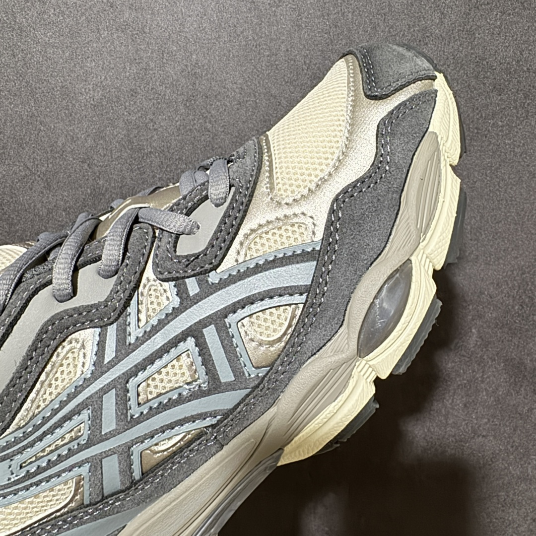 图片[7]-【公司级】Asics Gel-NYC G亚瑟士运动休闲透气专业跑鞋 1201A789-250  #鞋面采用反绒皮与网布拼接 透气舒适兼具休闲时尚 结合简明的配色 展现品牌的传承及引领复古流行的主题 虎爪造型的LOGO  #鞋身稳定包裹系统 支撑鞋身 经典宽大鞋型配备防偏移设计提升包裹性 穿着舒适鞋面透气孔设计 提供透气性  尺码：36 37 37.5 38 39 39.5 40 40.5 41.5 42 42.5 43.5 44 45 46-选品中心