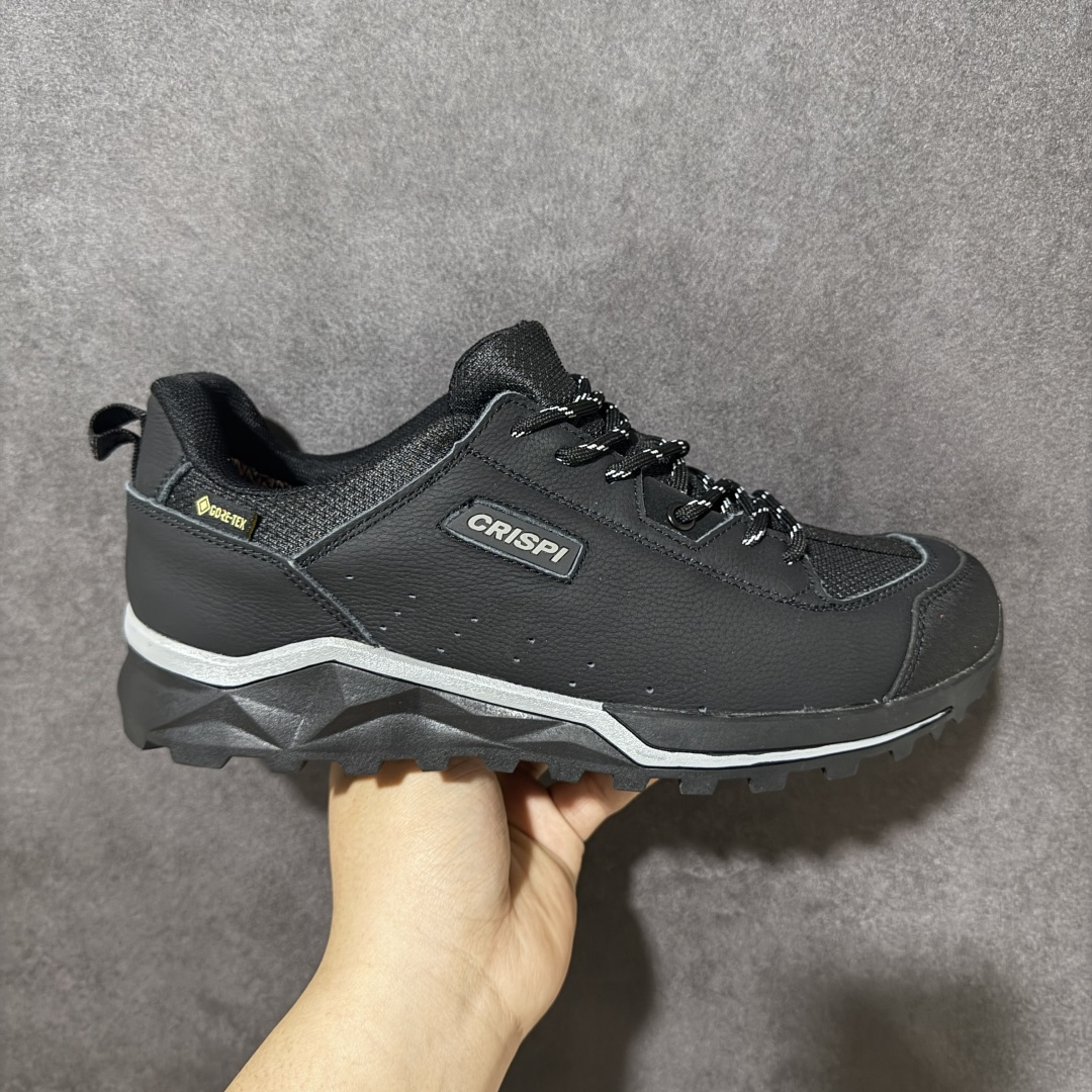 【公司级】ECRISPI Monaco摩纳哥登山鞋 意大利户外防水徒步登山鞋春夏男女摩纳哥登山靴GTX 该款徒步鞋，意大利原产，舒适零磨合，成为Crispi畅销多年的经典徒步鞋，现代感和时尚感十足。采用VIBRAM防滑大底和GORE-TEX内衬。 该款经典款MONACO GTX徒步鞋采用高质量头层牛皮，在保证功能性的基础上提升穿着舒适度，同时赋予鞋型现代感与时尚品味 尺码：38-45（无半码） 货号：5600-25168-选品中心