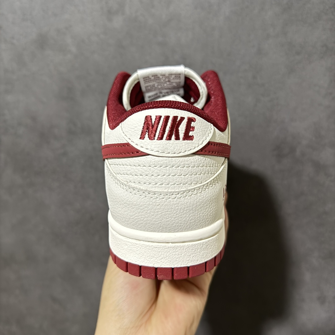 图片[4]-【定制版】Nike SB Dunk Low 白红勾 低帮休闲板鞋 #定制鞋盒 超高清洁度 皮料切割干净无任何毛边 细节完美 货号：WR0620-117 尺码：36-46-选品中心