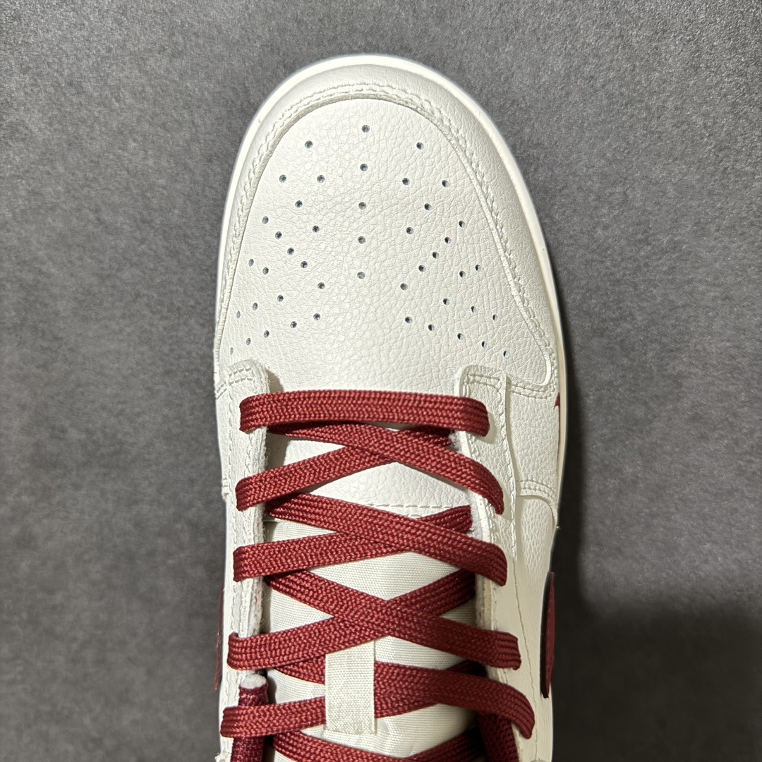 图片[5]-【定制版】Nike SB Dunk Low 白红勾 低帮休闲板鞋 #定制鞋盒 超高清洁度 皮料切割干净无任何毛边 细节完美 货号：WR0620-117 尺码：36-46-选品中心