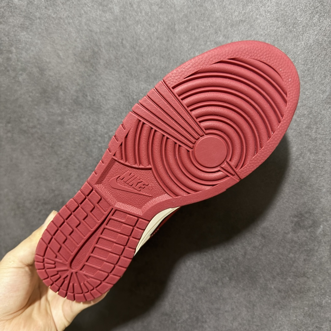 图片[9]-【定制版】Nike SB Dunk Low 白红勾 低帮休闲板鞋 #定制鞋盒 超高清洁度 皮料切割干净无任何毛边 细节完美 货号：WR0620-117 尺码：36-46-选品中心