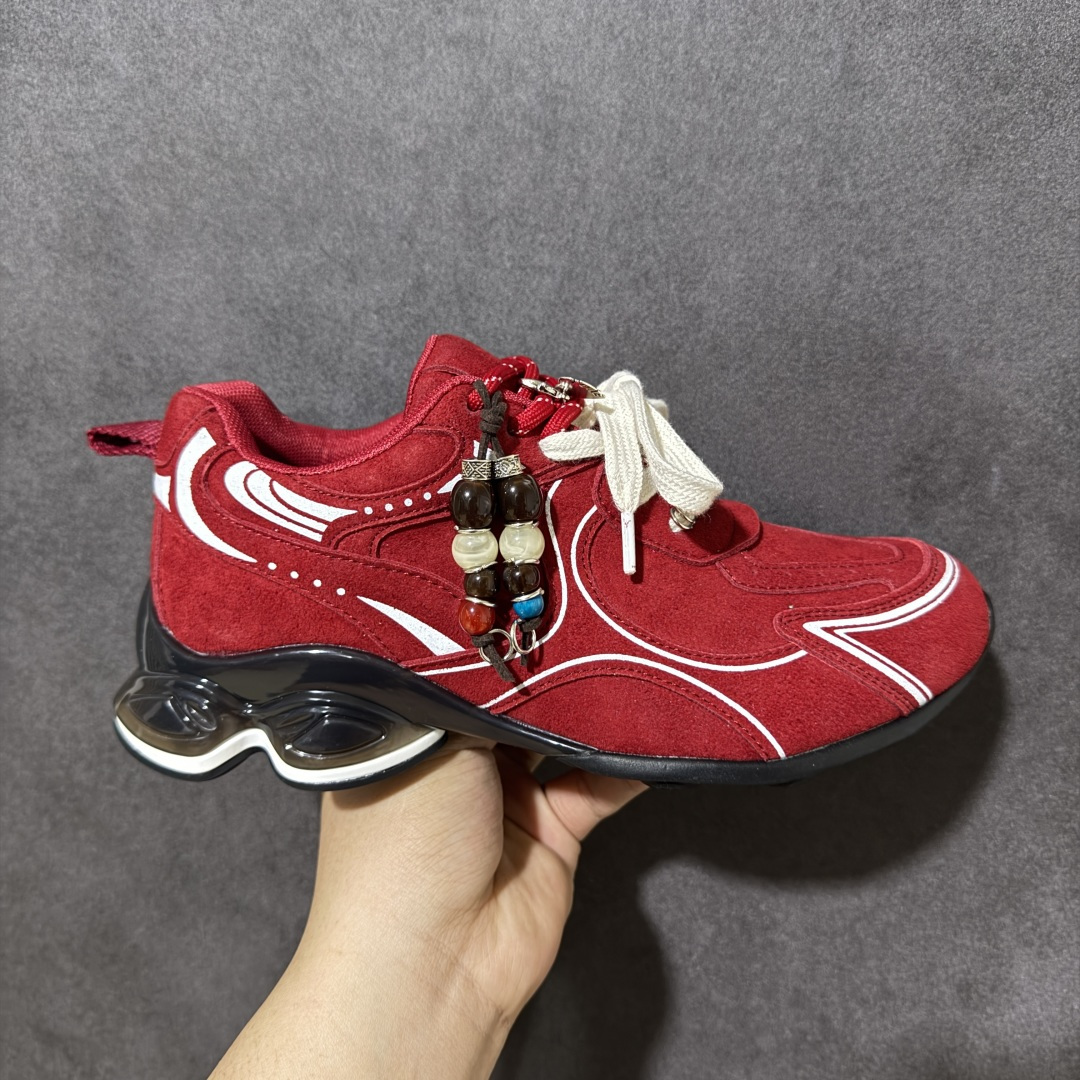 【公司级】GG-CC Chunky Low 厚底增高运动老爹鞋 广东大厂出品 明星同款绑带风休闲生活鞋 货号：G25X4391B 尺码：35 36 37 38 39 40-选品中心