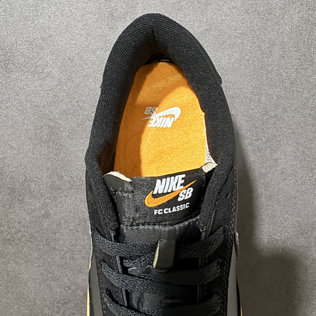 图片[6]-【公司级】Nike SB FC Classic 舒适百搭 薄底 防滑耐磨 低帮 板鞋 平台冲正订单 内外细节按原鞋标准定做 材料扎实 到手质感好 做工精细 走线整齐 货号：909096-008 尺码：36-45-选品中心