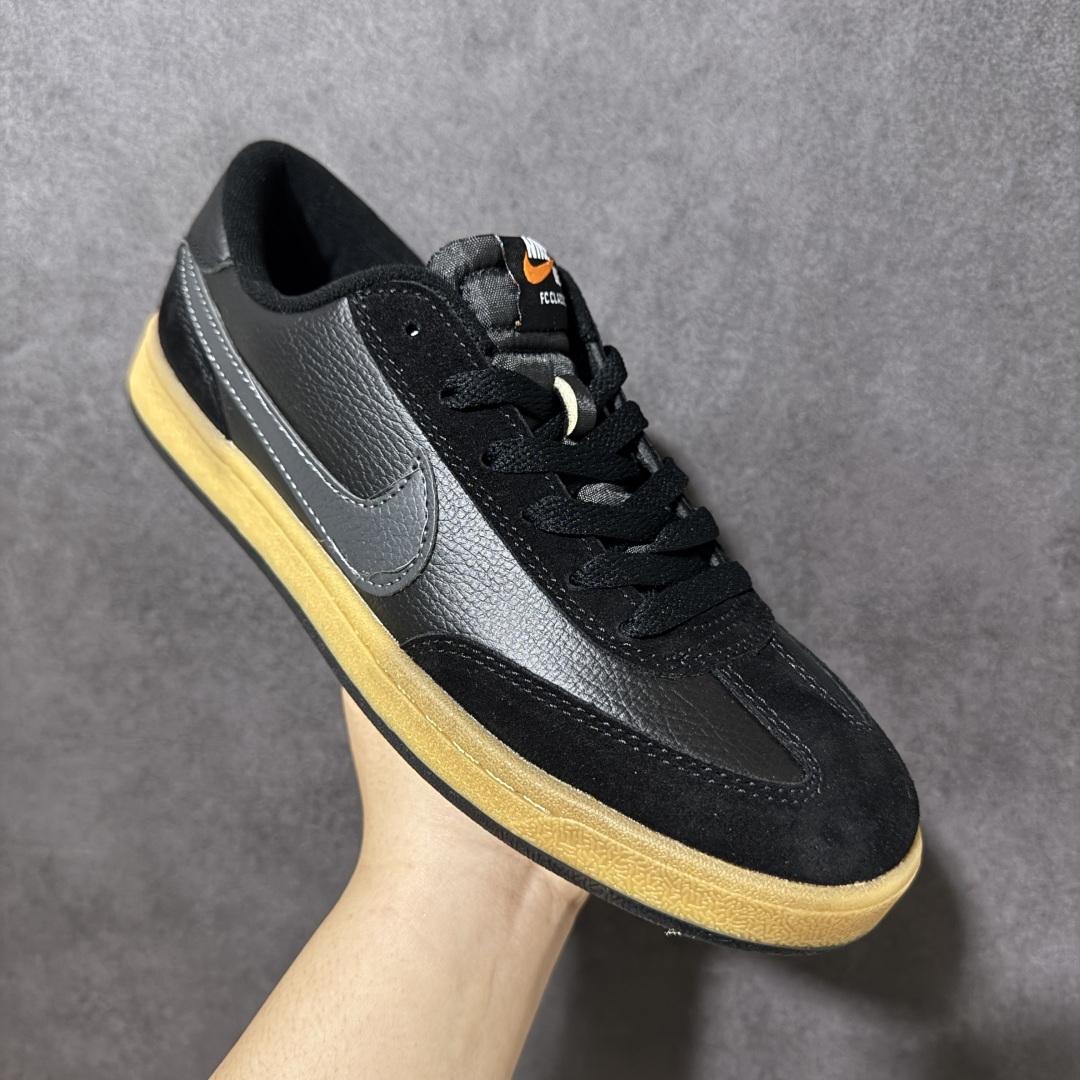 图片[3]-【公司级】Nike SB FC Classic 舒适百搭 薄底 防滑耐磨 低帮 板鞋 平台冲正订单 内外细节按原鞋标准定做 材料扎实 到手质感好 做工精细 走线整齐 货号：909096-008 尺码：36-45-选品中心