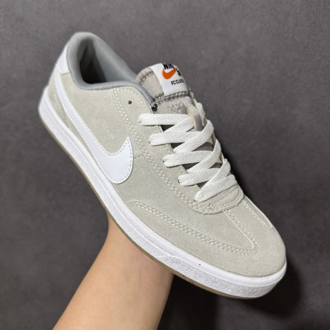 图片[3]-【公司级】Nike SB FC Classic 舒适百搭 薄底 防滑耐磨 低帮 板鞋 平台冲正订单 内外细节按原鞋标准定做 材料扎实 到手质感好 做工精细 走线整齐 货号：909096-111 尺码：36-45-选品中心