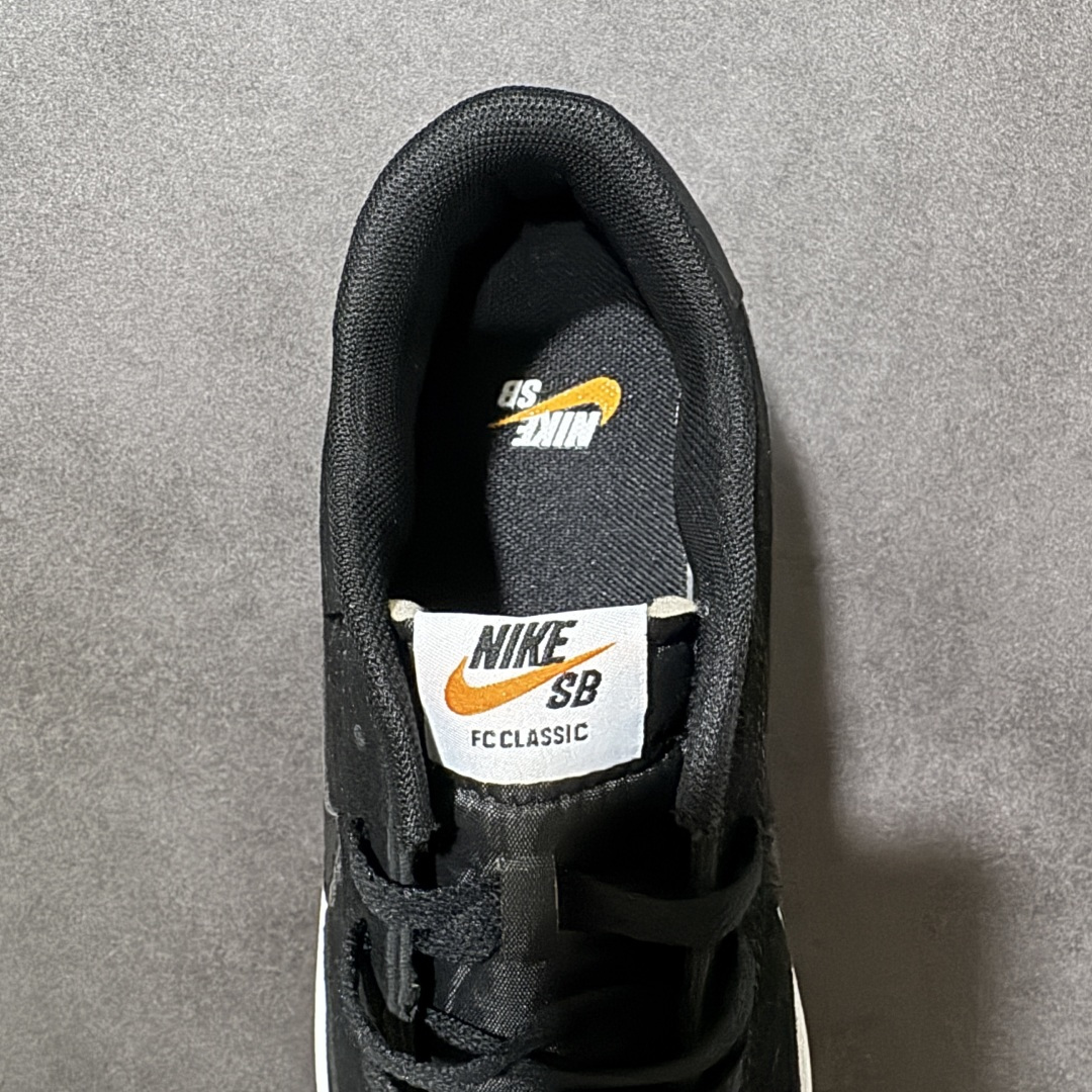 图片[6]-【公司级】Nike SB FC Classic 舒适百搭 薄底 防滑耐磨 低帮 板鞋 平台冲正订单 内外细节按原鞋标准定做 材料扎实 到手质感好 做工精细 走线整齐 货号：909096-001 尺码：36-45-选品中心