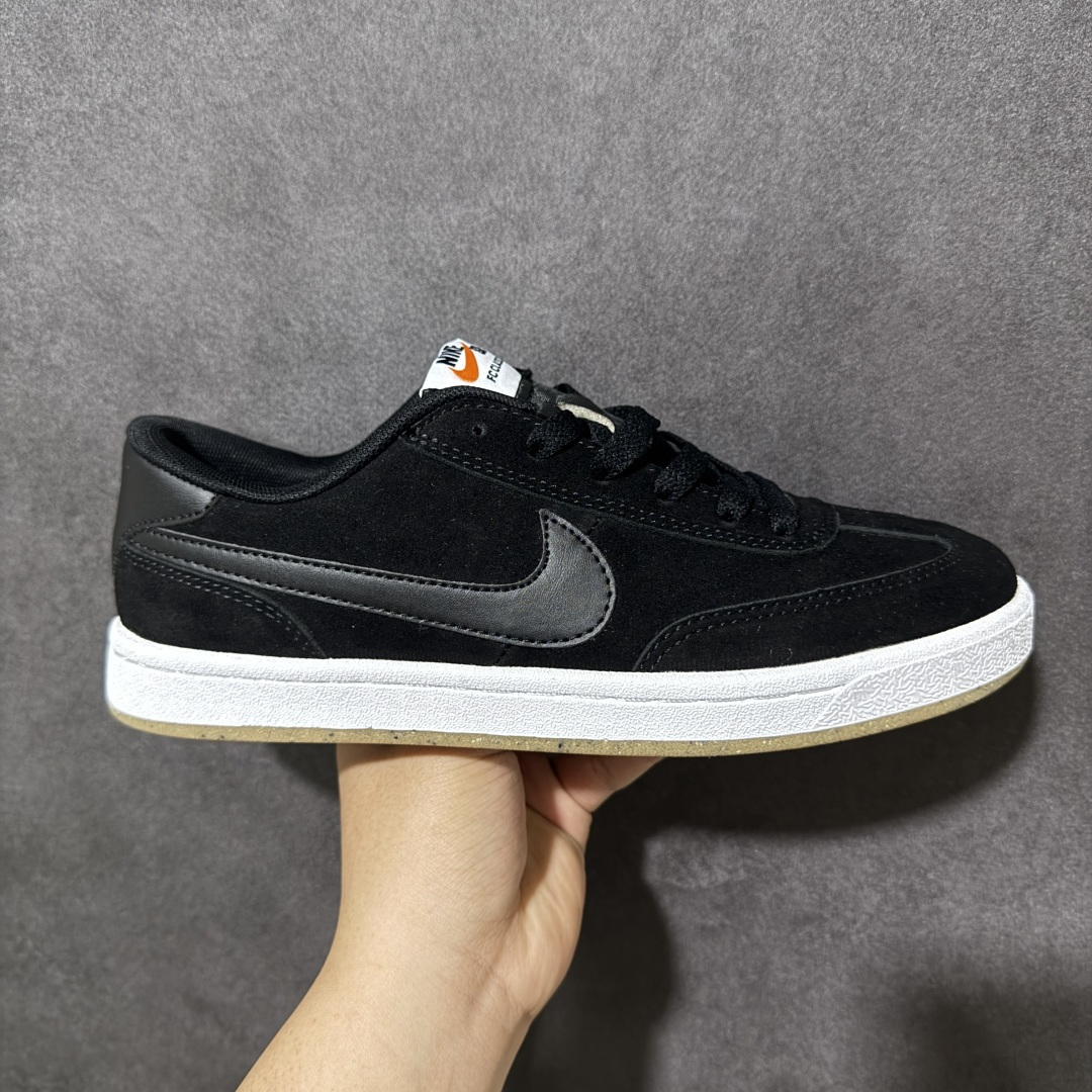 【公司级】Nike SB FC Classic 舒适百搭 薄底 防滑耐磨 低帮 板鞋 平台冲正订单 内外细节按原鞋标准定做 材料扎实 到手质感好 做工精细 走线整齐 货号：909096-001 尺码：36-45-选品中心