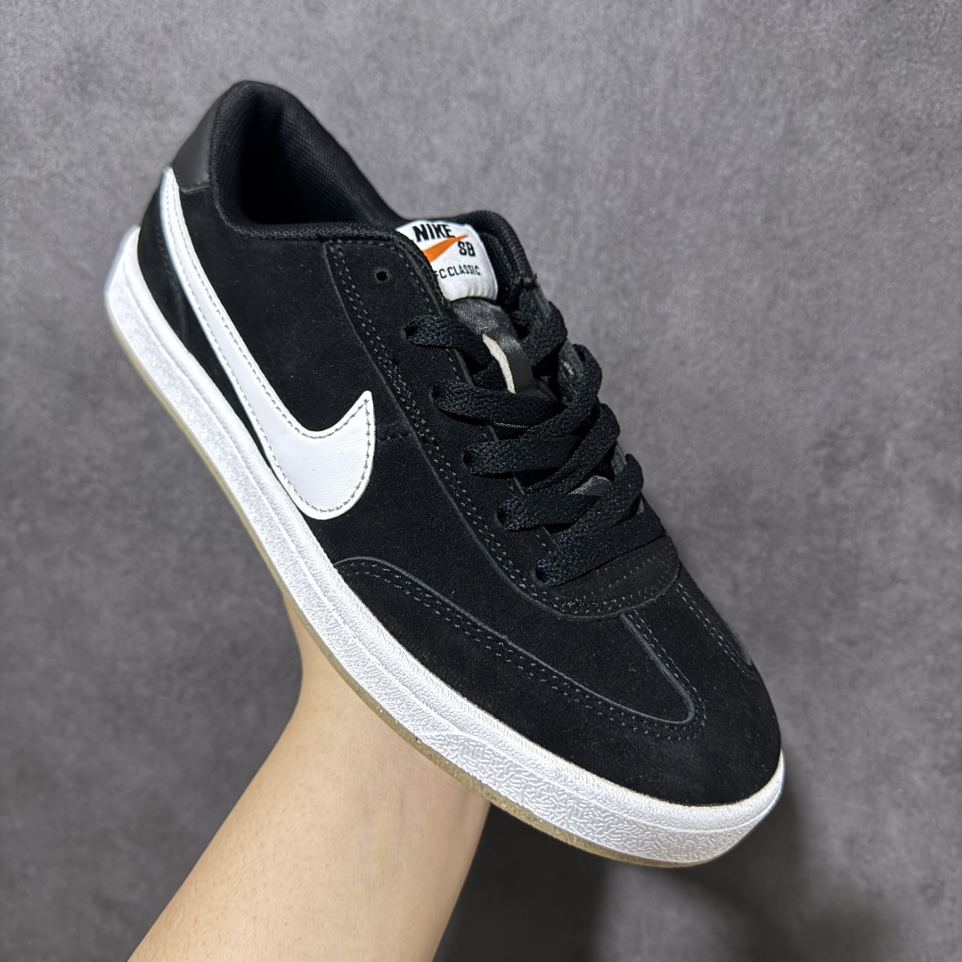 图片[3]-【公司级】Nike SB FC Classic 舒适百搭 薄底 防滑耐磨 低帮 板鞋 平台冲正订单 内外细节按原鞋标准定做 材料扎实 到手质感好 做工精细 走线整齐 货号：CJ9961-001 尺码：36-45-选品中心