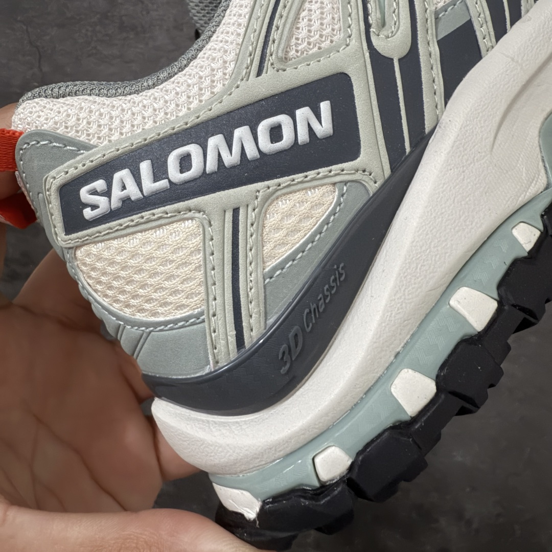图片[3]-【纯原W1版】SALOMON XA Pro 3D 浅绿红492619 萨洛蒙潮流越野机能户外功能鞋 纯原外贸平台特供订单 耗时半年巨作 全套原纸板楦头开发 原厂特供网布配套加持 确保原汁原味 完美呈现版型 原档数据独家私模五层组合大底 男女鞋同步官方开发 原装Ortholite轻量化鞋垫 中底布带钢印编号 原厂TPU锁扣 进口港宝加持 后跟自然饱满 还原公司包裹性 鞋面采用SENSIFT贴合技术 全方位贴合包裹脚型 鞋跟部鞋底牵引设计 提供强大的抓地性能 更适应野外崎岖不平的道路 其3D ADVANCED CHASSIS底盘 材料轻量大化 钉齿设计更具稳定性 防护性 鞋底易磨损区运用CONTAGRIP高耐磨材料 应对城市硬质路面长距离跑考验 尺码：36 36.5 37.5 38 38.5 39 40 40.5 41 42 42.5 43 44 44.5 45-选品中心