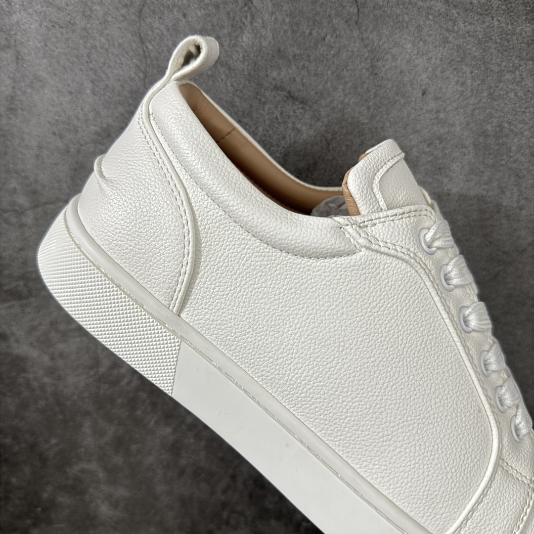 图片[7]-【莞产版本】法国品牌Christian Louboutin CL（路铂廷） 红底鞋 男鞋低帮红底鞋水钻系带运动休闲板鞋 高品质做工 细节完美 面料多材料拼接 镶嵌水钻不易掉钻 水钻装饰点缀 舒适圆头设计不挤脚 手工缝制线牢固不掉底 系带设计 内里二层猪皮 脚感舒适有质感 TPU鞋底 底厚约2.5cm 尺码：40-45-选品中心