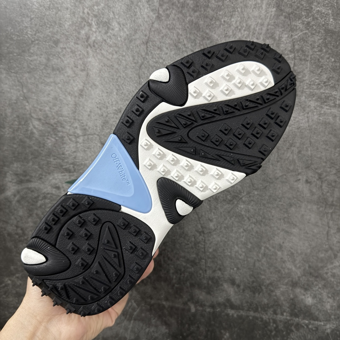 图片[9]-【OK纯原版本】OFF-WHITE OW运动鞋 春夏走秀款球鞋 所有配件均通过定做出产正品裁片 原版比例大箭头定制网眼布双拼牛皮进口机器针车 数控针距精准做工不输大牌里层为高密度透气网眼布/垫脚羊皮私模重工抓地橡胶底 后跟坡度最贴切原版鞋型脱模 厚底约4CM 原盒包装配 TPU大底 尺码：35-46-选品中心