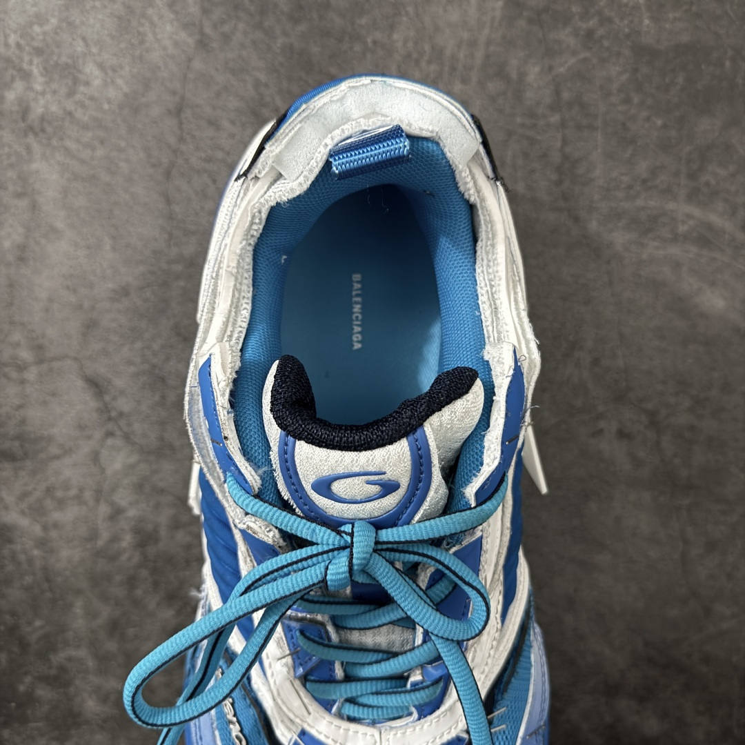 图片[8]-【XA版本】Balenciaga 巴黎世家 23代 SOLELESS 白蓝 巴黎新款 鞋面主体采用特制聚酯纤维，同时搭配织物点缀，时尚耐看，无论是运动风还是日常搭配，穿起来都自带气场，走哪都吸晴。 尺码：39-44男码-选品中心