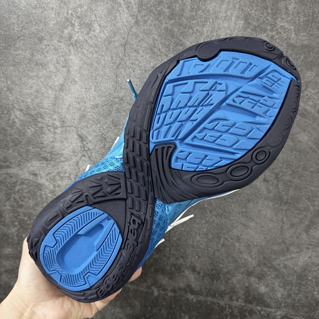 图片[9]-【XA版本】Balenciaga 巴黎世家 23代 SOLELESS 白蓝 巴黎新款 鞋面主体采用特制聚酯纤维，同时搭配织物点缀，时尚耐看，无论是运动风还是日常搭配，穿起来都自带气场，走哪都吸晴。 尺码：39-44男码-选品中心