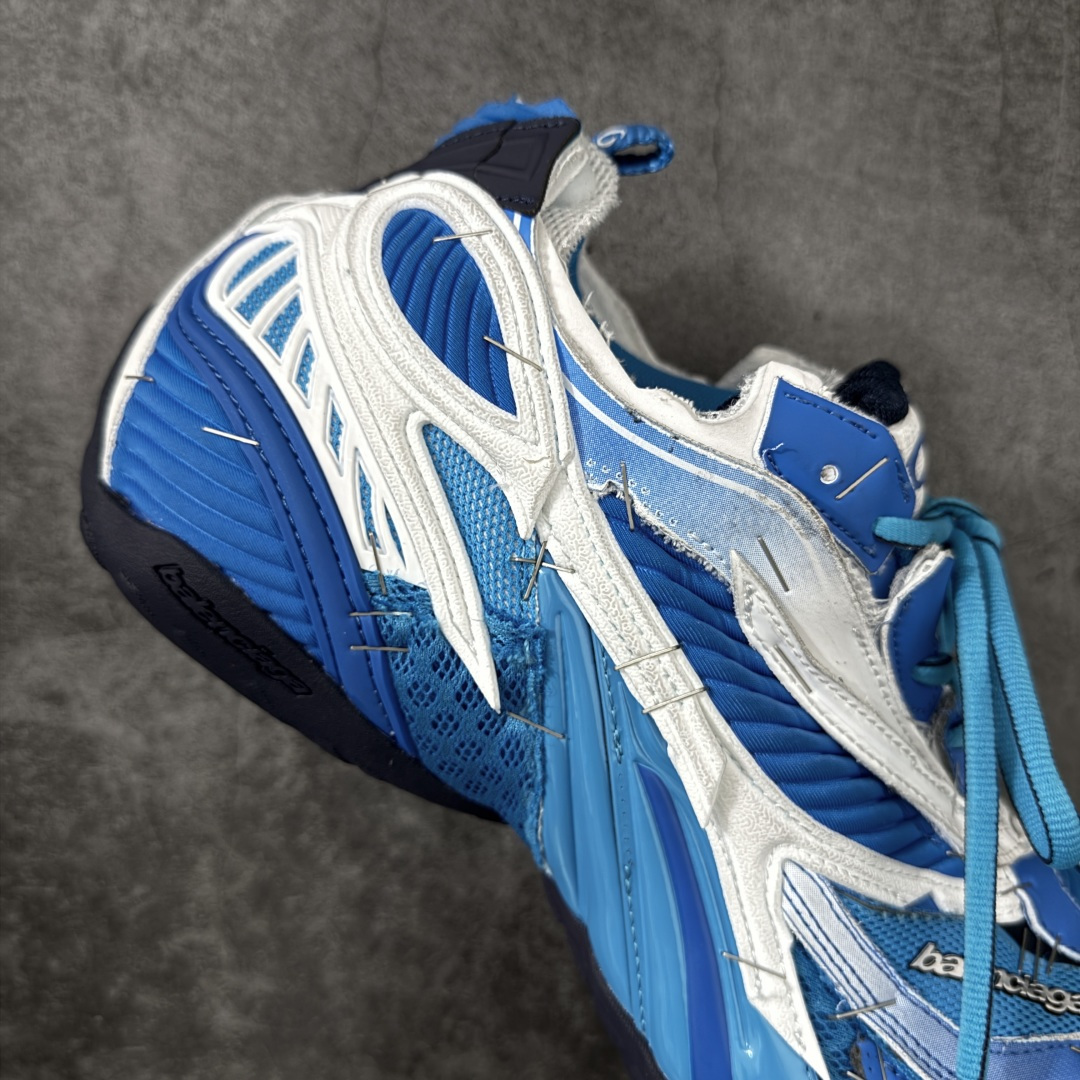 图片[7]-【XA版本】Balenciaga 巴黎世家 23代 SOLELESS 白蓝 巴黎新款 鞋面主体采用特制聚酯纤维，同时搭配织物点缀，时尚耐看，无论是运动风还是日常搭配，穿起来都自带气场，走哪都吸晴。 尺码：39-44男码-选品中心