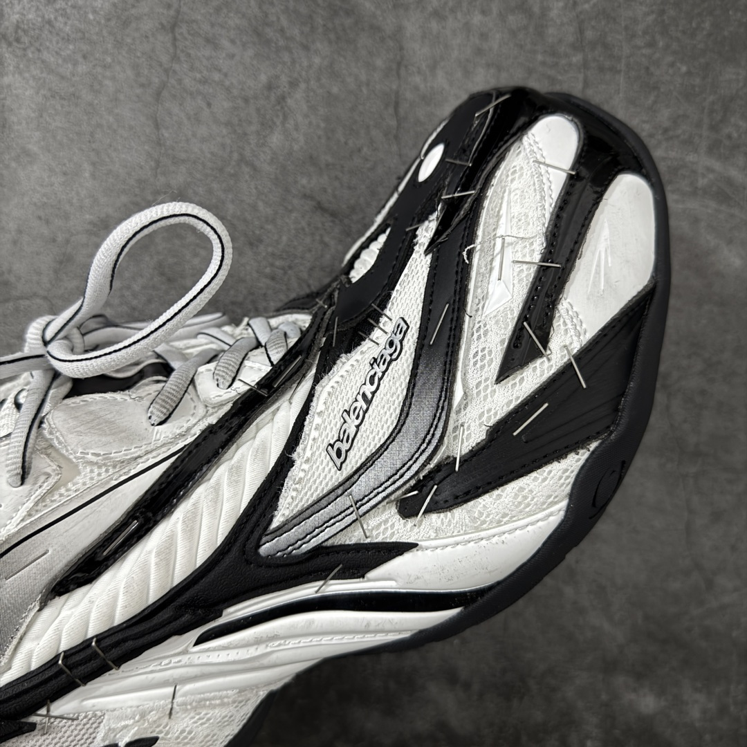 图片[6]-【XA版本】Balenciaga 巴黎世家 23代 SOLELESS 白黑 巴黎新款 鞋面主体采用特制聚酯纤维，同时搭配织物点缀，时尚耐看，无论是运动风还是日常搭配，穿起来都自带气场，走哪都吸晴。 尺码：39-44男码-选品中心