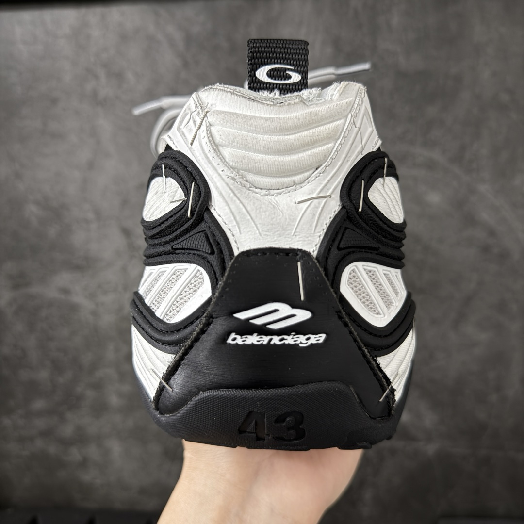 图片[4]-【XA版本】Balenciaga 巴黎世家 23代 SOLELESS 白黑 巴黎新款 鞋面主体采用特制聚酯纤维，同时搭配织物点缀，时尚耐看，无论是运动风还是日常搭配，穿起来都自带气场，走哪都吸晴。 尺码：39-44男码-选品中心