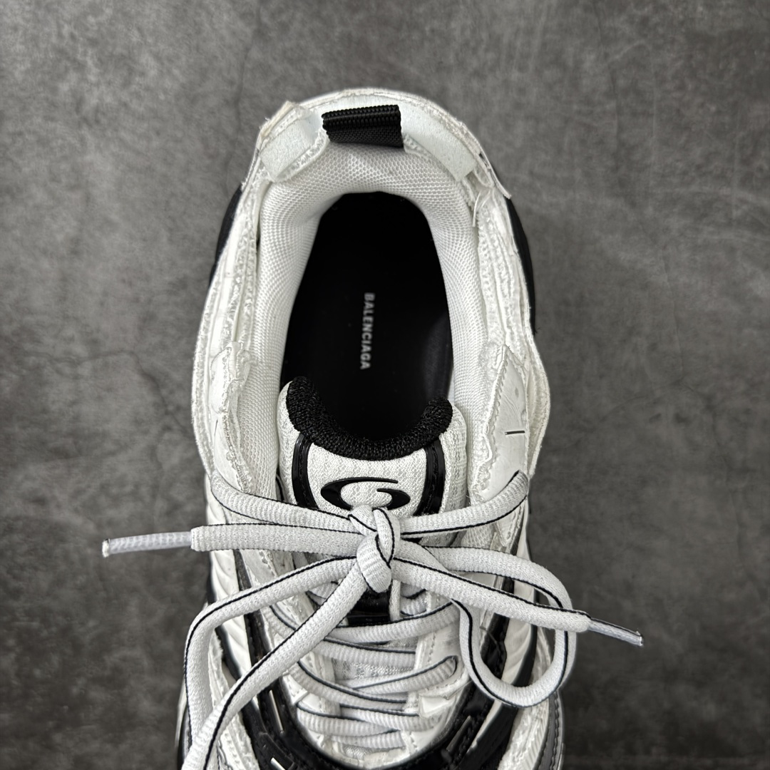 图片[8]-【XA版本】Balenciaga 巴黎世家 23代 SOLELESS 白黑 巴黎新款 鞋面主体采用特制聚酯纤维，同时搭配织物点缀，时尚耐看，无论是运动风还是日常搭配，穿起来都自带气场，走哪都吸晴。 尺码：39-44男码-选品中心