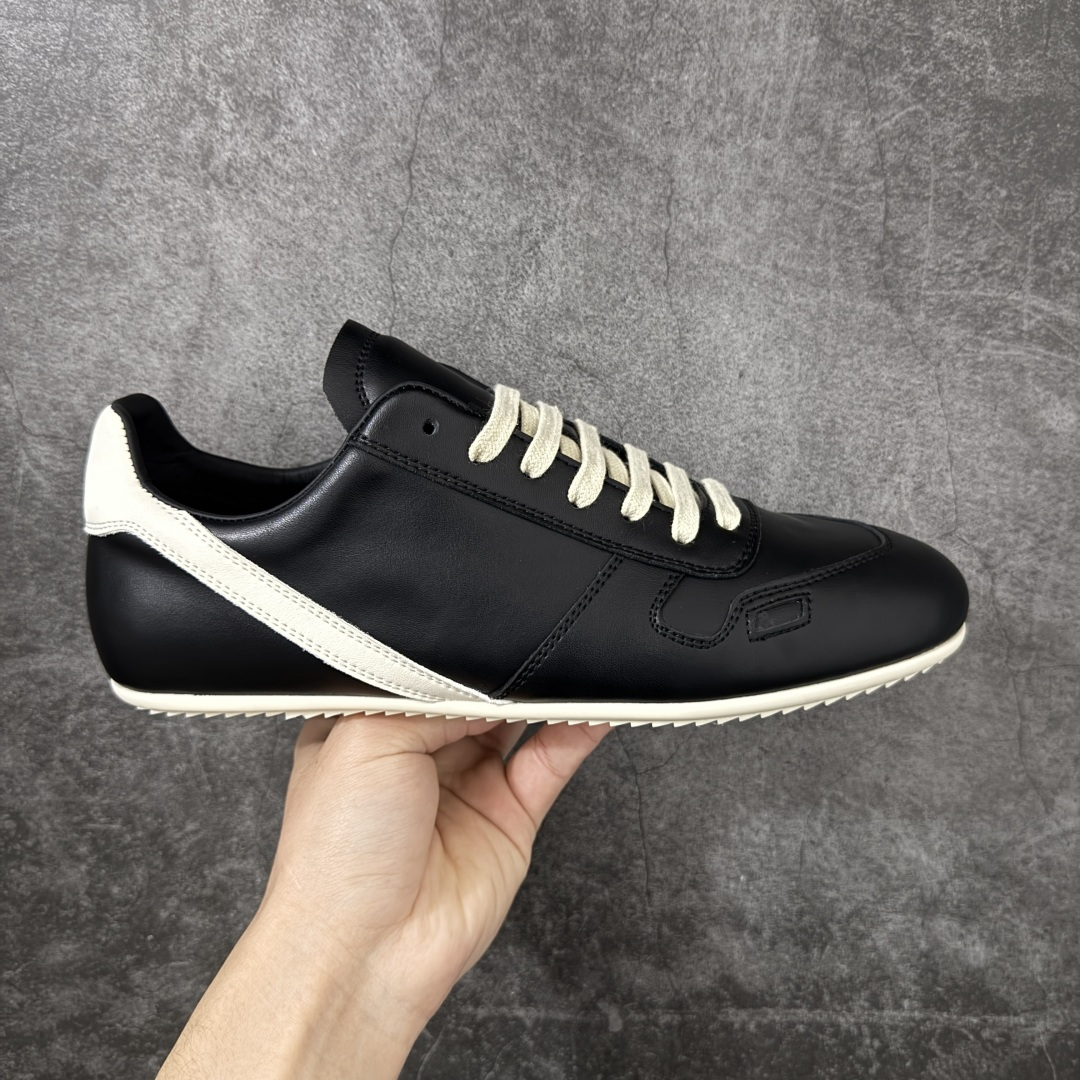 【莞产G版】暗黑风搭配神牌- 美国设计师品牌/瑞克·欧文斯Rick Owens Concordians Minimal Sneaker\