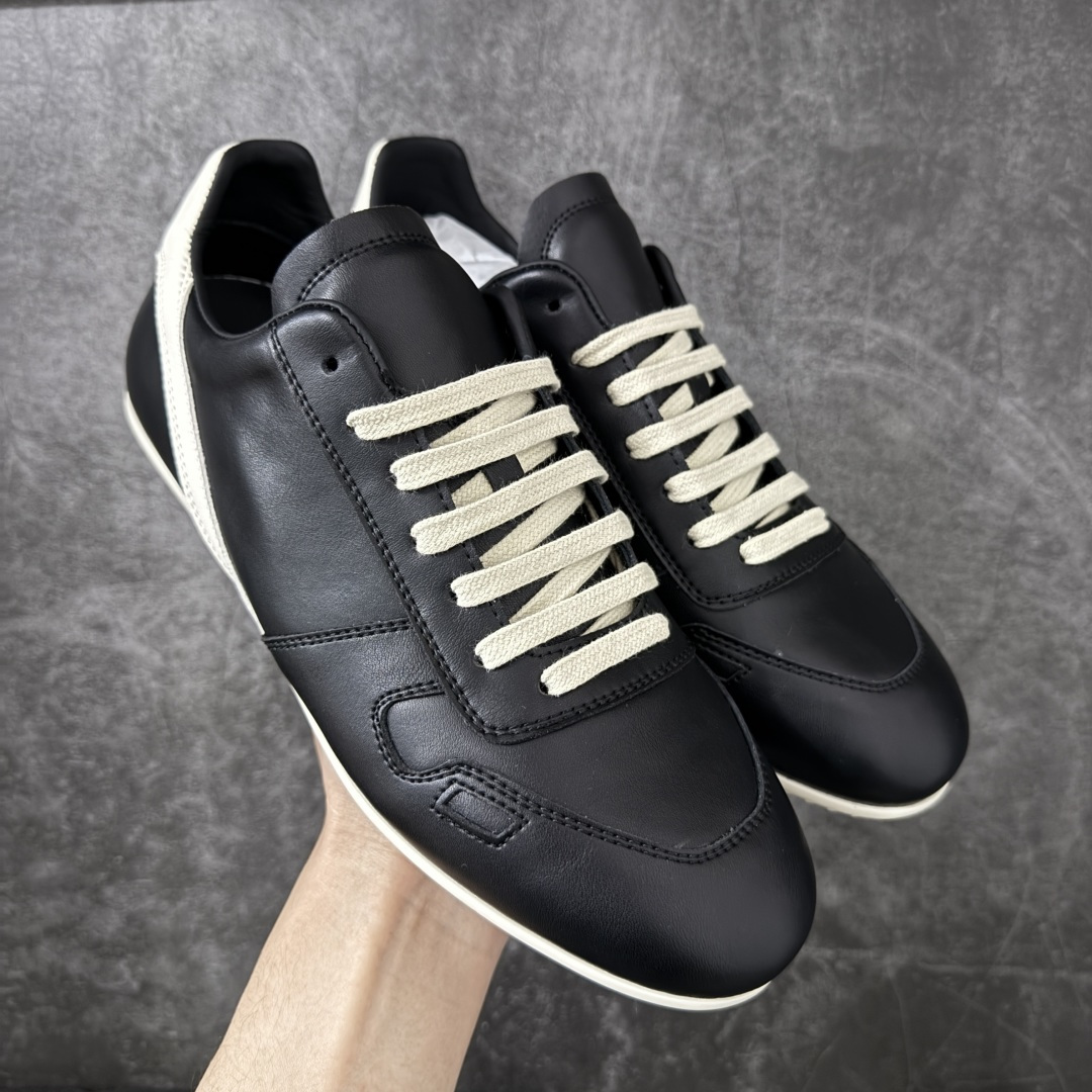 【莞产G版】暗黑风搭配神牌- 美国设计师品牌/瑞克·欧文斯Rick Owens Concordians Minimal Sneaker\