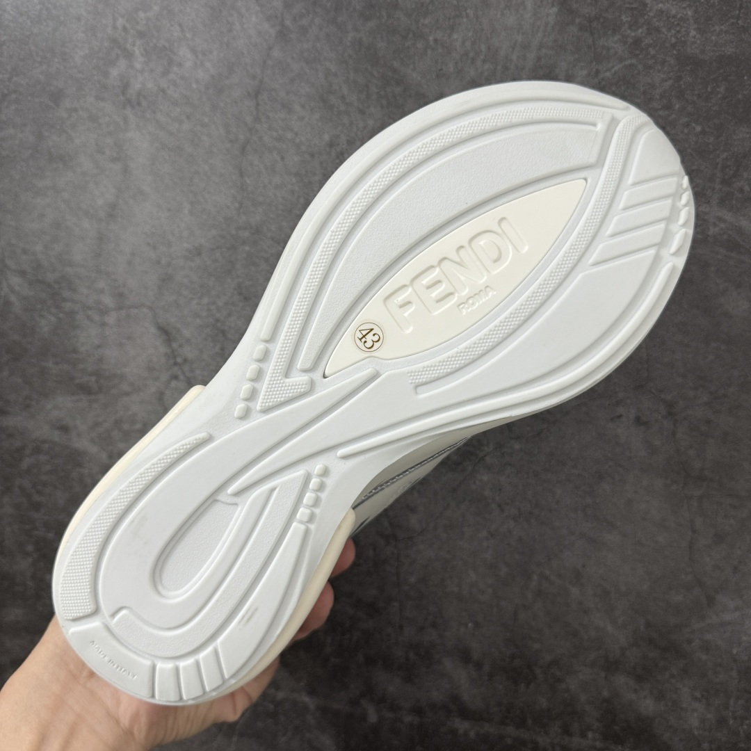图片[9]-【YS纯原】FENDI 芬迪 first1 23ss春夏 网面情侣款休闲运动老爹鞋 ✦ 显瘦显高，上脚小腿线条更纤细 ✦ 云朵般软弹脚感，质感柔软亲肤 ✦ 经典FF压花纹理，面料立体有型 ✦ 原版定制进口小牛皮+原版开模网面拼接 ✦ 原版定制网面内里，透气舒适 ✦ 防滑发泡TPU大底，稳定耐磨 ✦ 增高约6cm，鞋型弧度符合人体工程学 ✦ 线条流畅自然，适穿任何休闲场合 尺码：35 36 37 38 39 40 41 42 43 44 45-选品中心