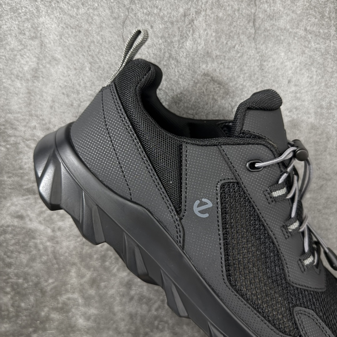 ECCO Biom MX M Low Gtx爱步跑步鞋百搭舒适 新款厚底休闲运动鞋男鞋 灵动系列 黄景瑜