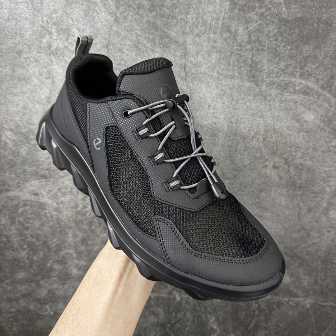 ECCO Biom MX M Low Gtx爱步跑步鞋百搭舒适 新款厚底休闲运动鞋男鞋 灵动系列 黄景瑜