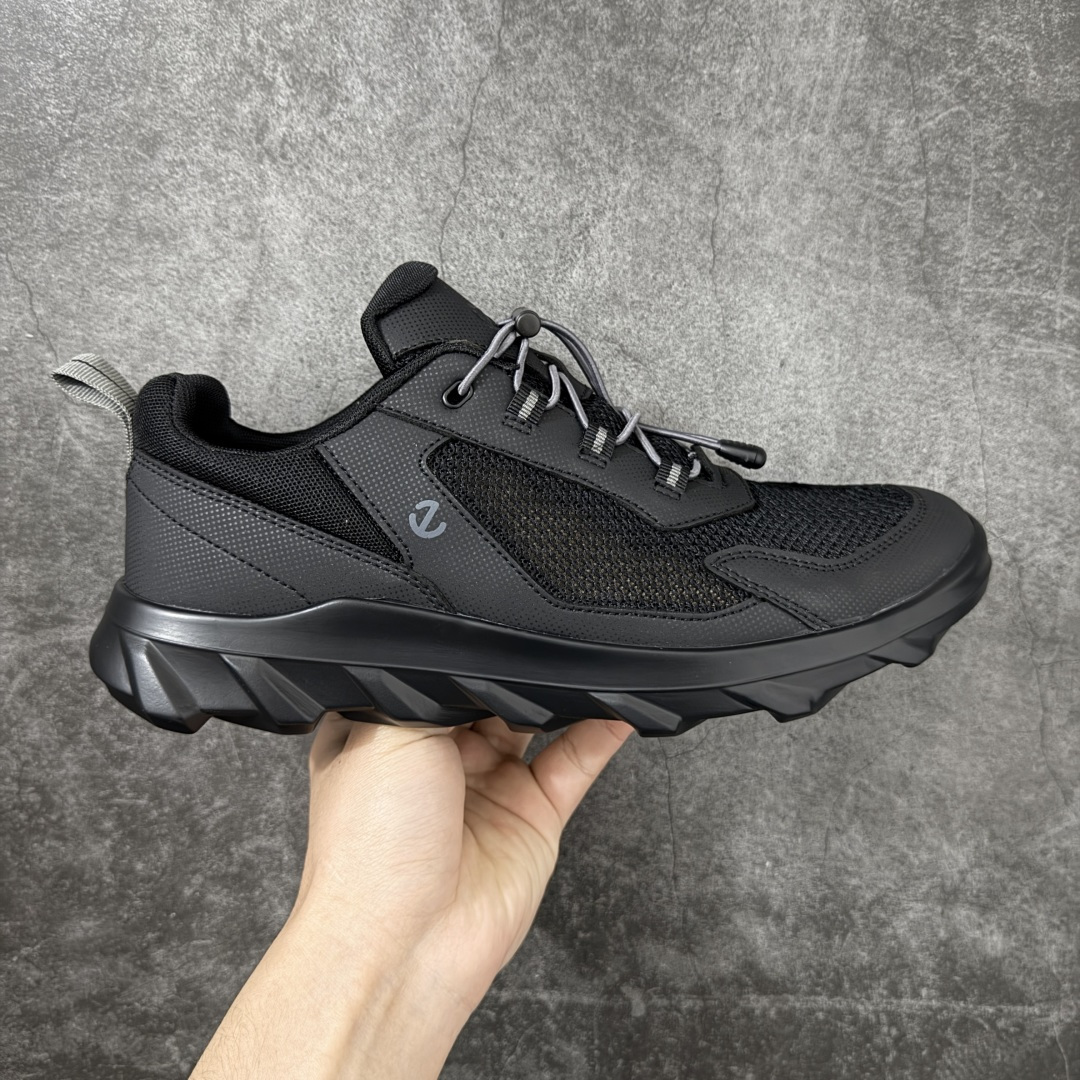 ECCO Biom MX M Low Gtx爱步跑步鞋百搭舒适 新款厚底休闲运动鞋男鞋 灵动系列 黄景瑜