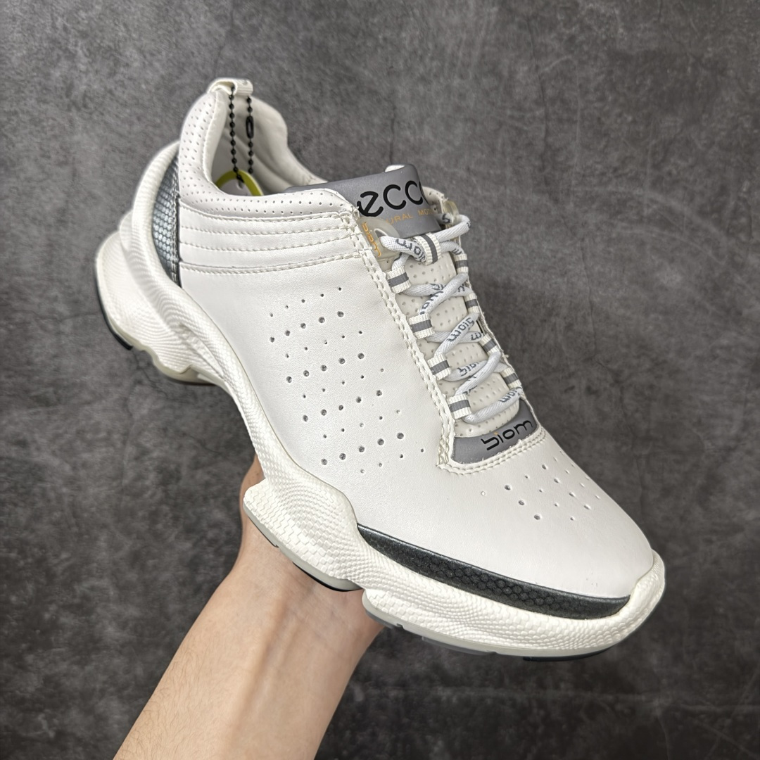 ECCO Biom 爱步跑步鞋百搭舒适 新款厚底休闲运动鞋男鞋 灵动系列 黄景瑜同款 品质牛皮鞋面，轻盈