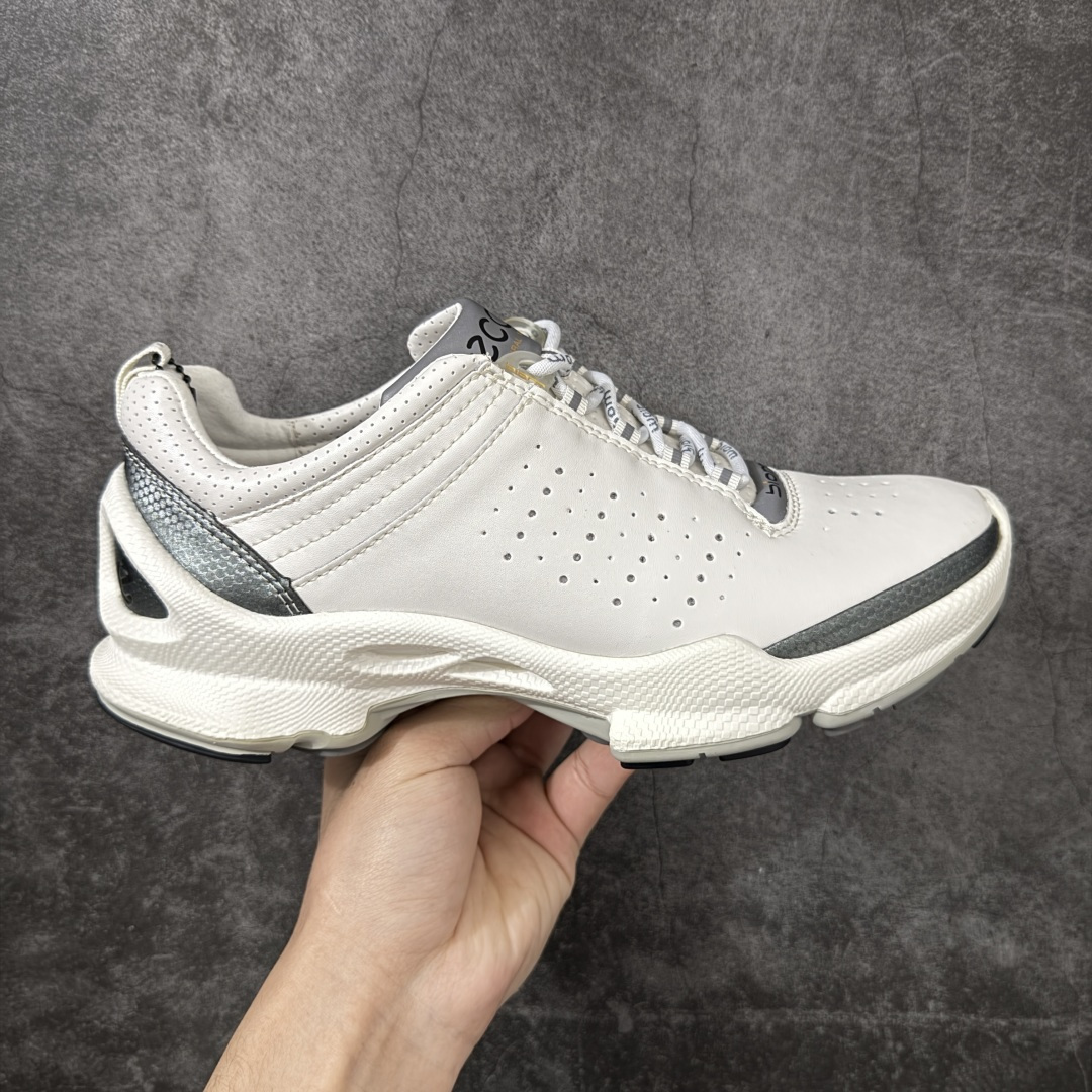 ECCO Biom 爱步跑步鞋百搭舒适 新款厚底休闲运动鞋男鞋 灵动系列 黄景瑜同款 品质牛皮鞋面，轻盈