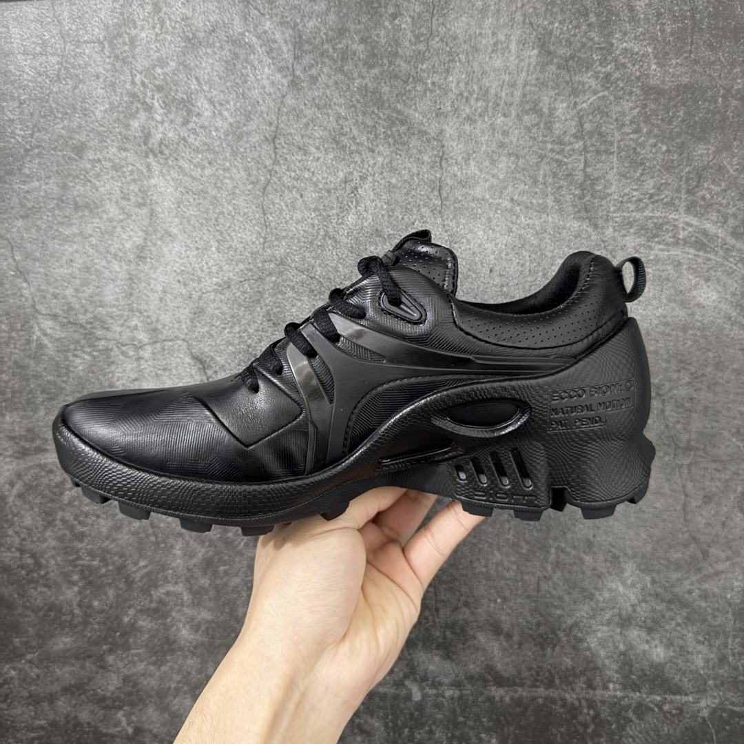 ECCO Biom 爱步跑步鞋百搭舒适 新款厚底休闲运动鞋男鞋 灵动系列 黄景瑜同款 品质牛皮鞋面，轻盈